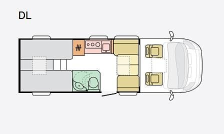Adria COMPACT DL 60Y - Fiat MultiJet3 140HP (103kW) 35L