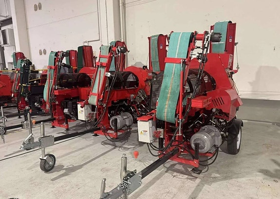 LAGERTÖMNING! Demomaskiner till salu vedprocessor, vedmaskin