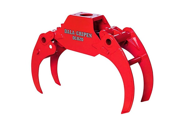 SRF - DALAGRIPEN - TIMMERGRIPAR ,ROTATOR, ADAPTERS