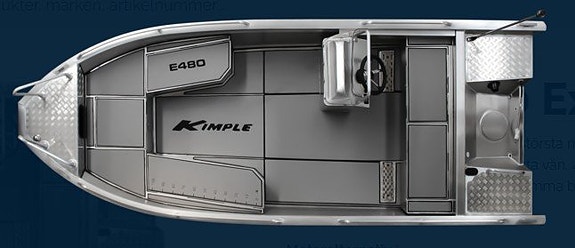 Kimple 480 Explorer - Kampanj sista 2025 båten!