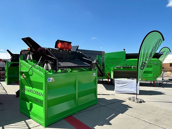 Sorteringsverk - DB-40 Såll kapacitet Upp till 38 t/h