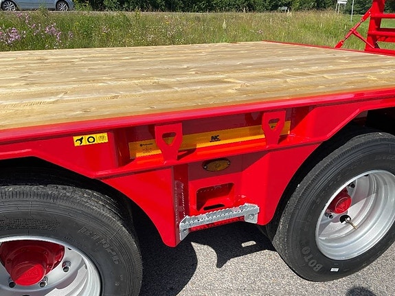 NC 2axl traktordragen maskintrailer 16T 16 of 24