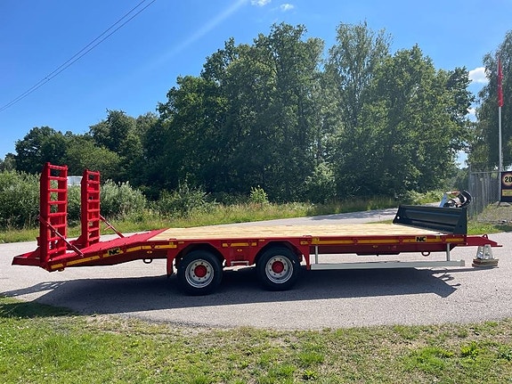 NC 2axl traktordragen maskintrailer 16T 9 of 24