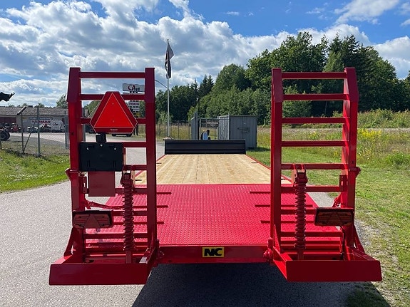 NC 2axl traktordragen maskintrailer 16T 8 of 24