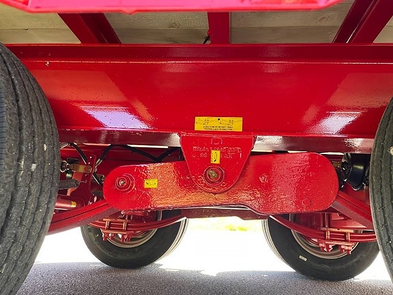 NC 2axl traktordragen maskintrailer 16T 23 of 24
