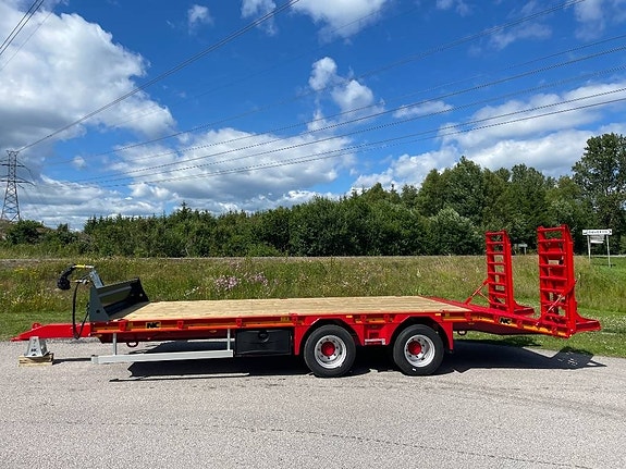 NC 2axl traktordragen maskintrailer 16T 7 of 24
