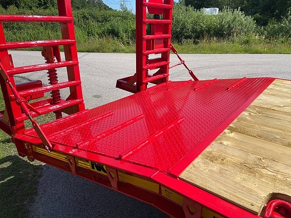 NC 2axl traktordragen maskintrailer 16T 24 of 24