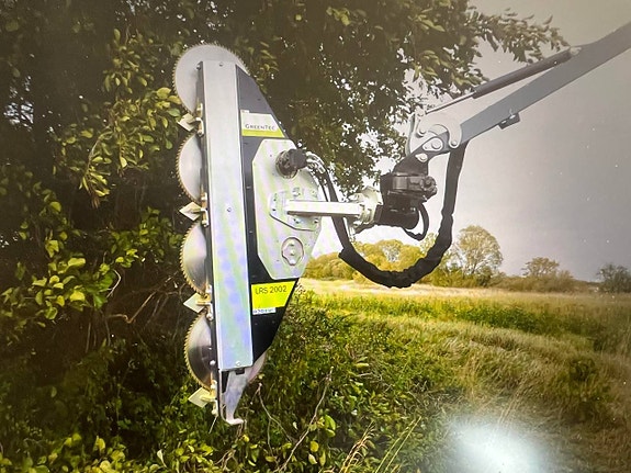 Greentec högröjnings såg för Slagkraft