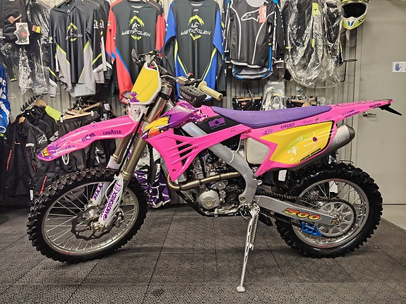 TM Racing EN 300 4T Twin pipe Pink Edition