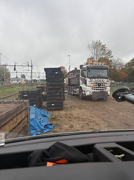 Mercedes tridem lastväxlare