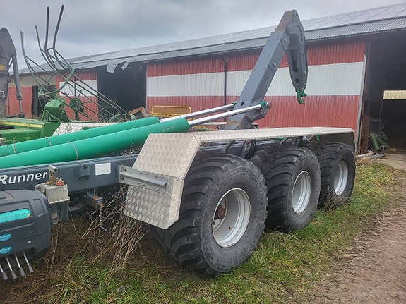 Lastväxlarvagn, grusflak, entreprenadkärra, m.m.