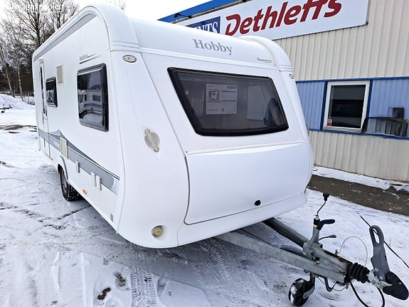 Hobby 490 KMF EXCELLENT, Barnkammare, Cykelställ