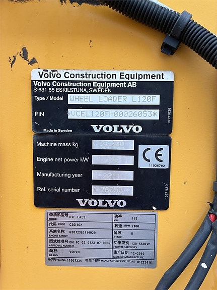 Volvo L120F 17 of 17