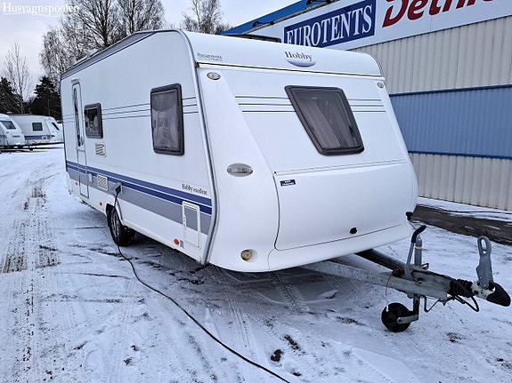 Hobby 500 KMFE Excellent Barnkammare, Förtält, Cykelställ