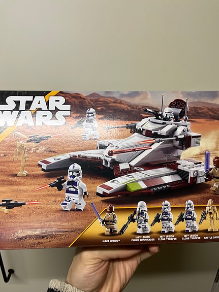 Lego Star Wars 75342 Republic Fighter Tank oöppnad