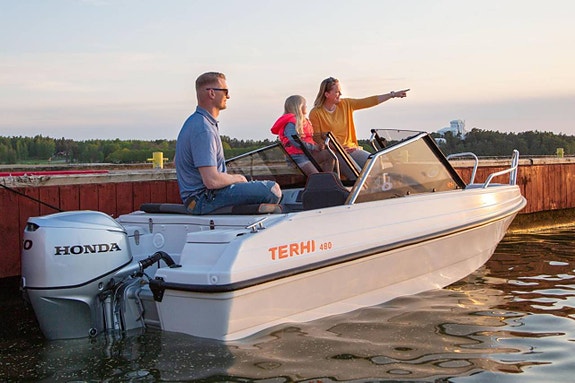 TERHI 480BR med Honda 60hk 4-takt *KAMPANJPAKET