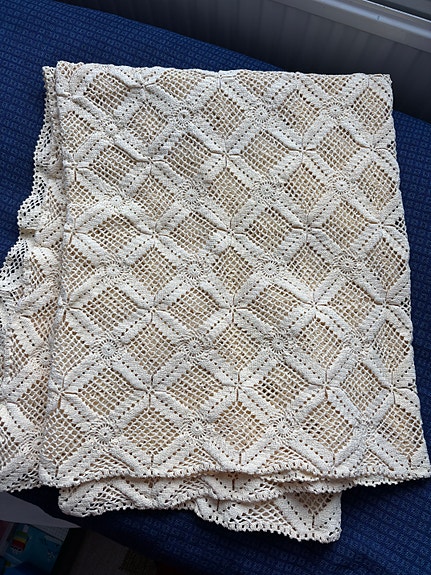 Vackert vintage överkast i toppskick