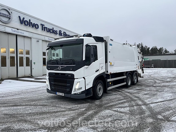 Volvo FM Sopbil enfackare med vinsch