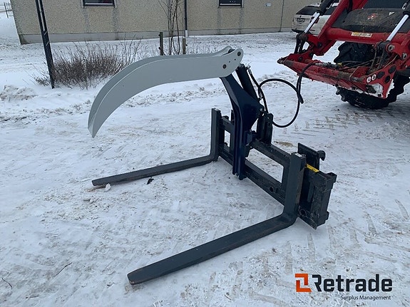 Gafflar med Timmergrip FK Machinery Wood Gripper för gaffels