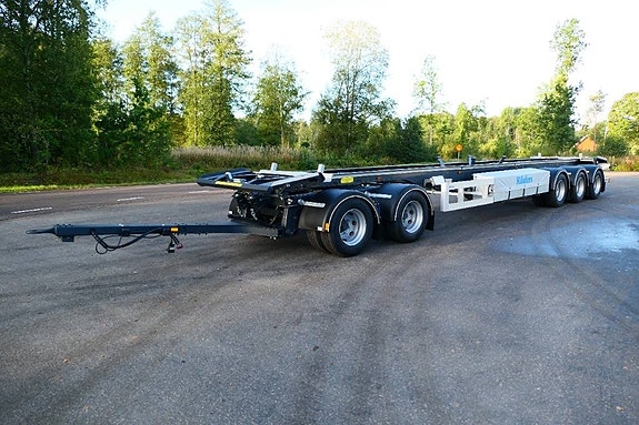 Kilafors 5axl Omgående leverans 2Burkars överföringsvagn