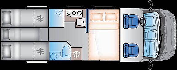 Sun Living S 75 SL - Ford 2.0 165 hk * B-Kort * Pluspaket * RÄNTEKAMPANJ 3.95% Månadskostnad 3882:- 24 of 24