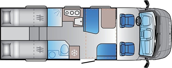 Sun Living S 75 SL - Ford 2.0 165 hk * B-Kort * Pluspaket * RÄNTEKAMPANJ 3.95% Månadskostnad 3882:- 23 of 24