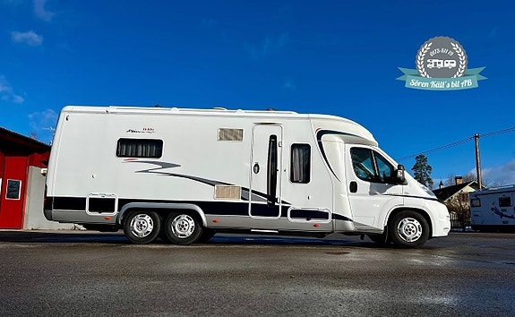 Hobby Toscana D 750 ECL Exclusive 3,0 Kamkedja. Långbädd.