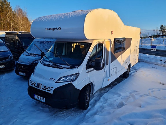 Sunlight A 70 140 hk automat, under 3500 kg, 5 sitt och sovplatser