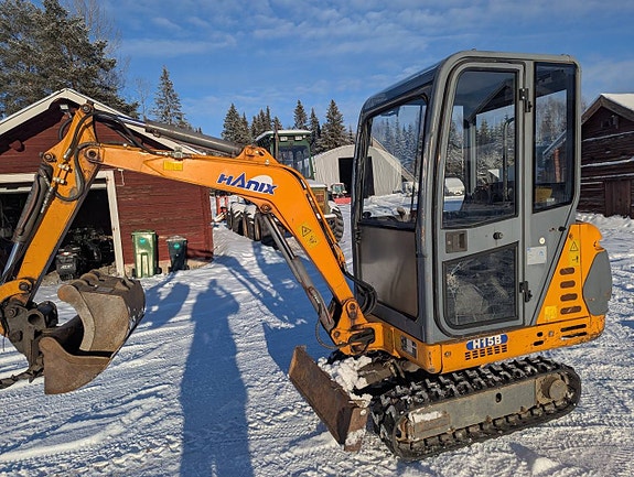 hanix h15B minigrävare 110000:-