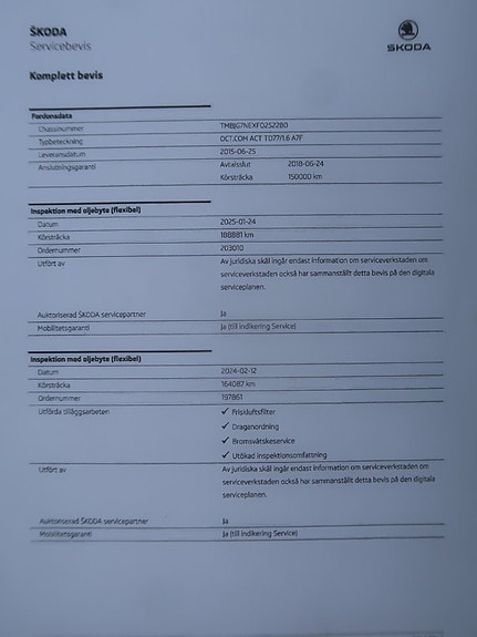 Skoda Octavia 27 of 27
