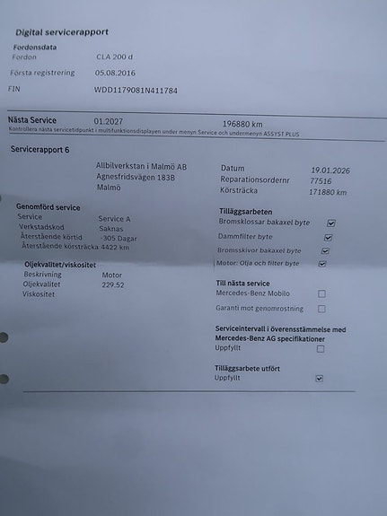 Mercedes-Benz CLA200 d 25 of 27