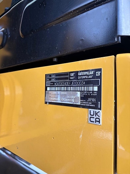 CAT 340 10 of 10