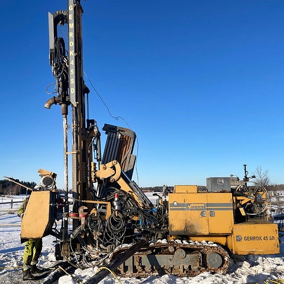 Gemsa Gemrok 45 SD Borrvagn