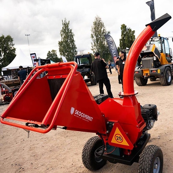 Skogsverket Flishugg, Flismaskin, Flistugg, Flis S120