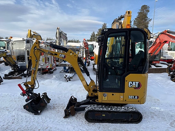Minigrävare 1,9ton Cat 245.000:-