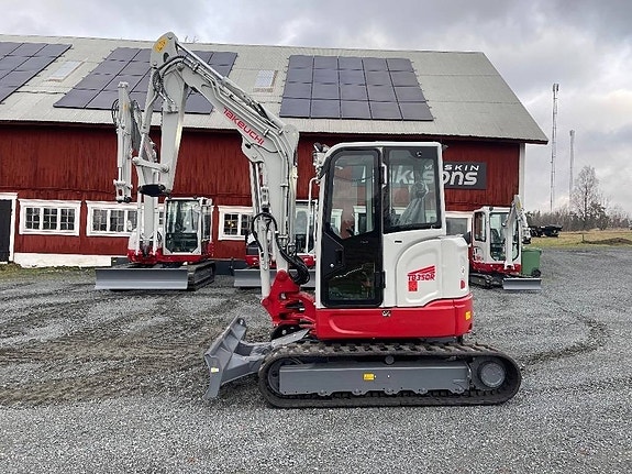 Takeuchi TB350R Rototilt 3års garanti NY