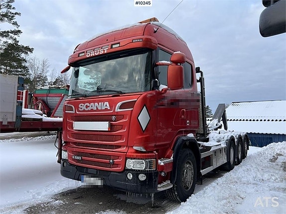Scania R580 Tridem Lastväxlare (845,000:- ex moms)