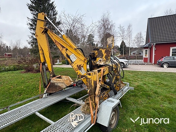 Grävaggregat - Traktor