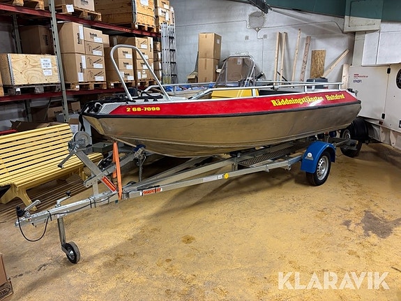 Aluminiumbåt VTT Buster S med Yamahamotor 30h