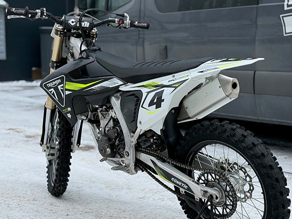 Triumph TF 450 RC Edition / Endast 9tim / Räntefritt 24mån 8 of 10