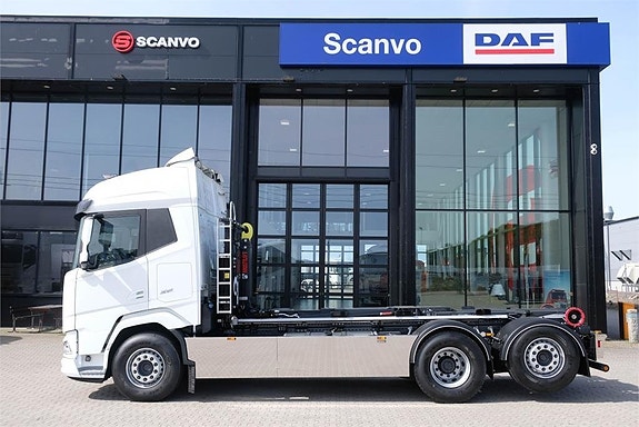 DAF Ny XF 530 FAN Hiab Lastväxlare (under byggnation)