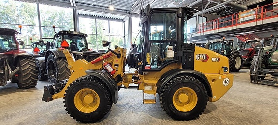 Hjullastare Cat 908 Next Gen 40Km/h