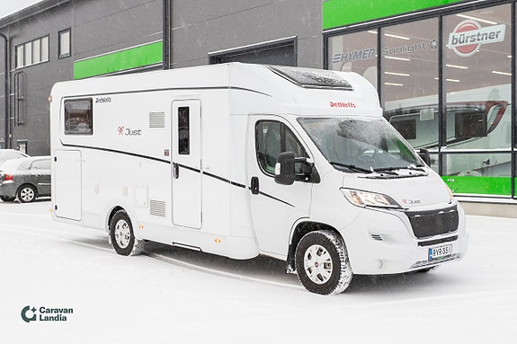 Dethleffs Just T 7052 EB ** AUTOMAT, TAKSÄNG, LÅNGBÄDDAR **