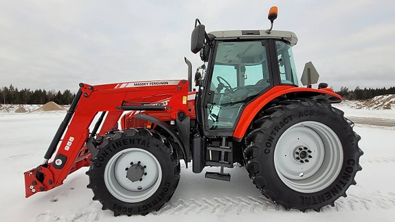 Massey Ferguson 6455 Dyna6 / Lastare / Frontlyft