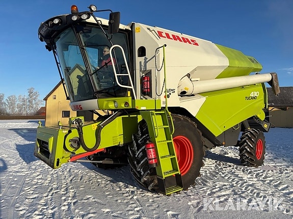 Skördetröska Claas Tucano 430 T4l