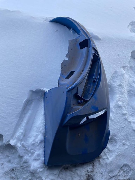 Bakskärm New Holland T5