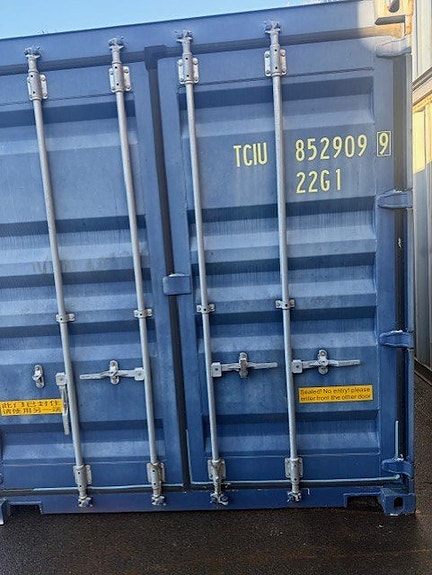 20ft dubbeldörr container TCIU 8529099