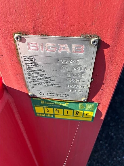 Bigab 242 SCHAKTFLAK 6 of 6
