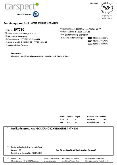 Volkswagen Passat 20 of 20
