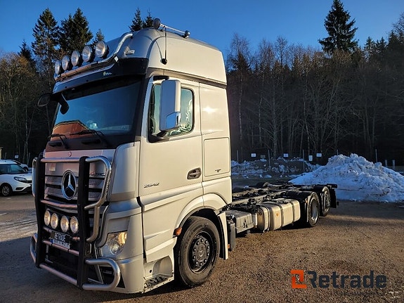 Chassi MERCEDES-BENZ ACTROS 6x2 Euro 6